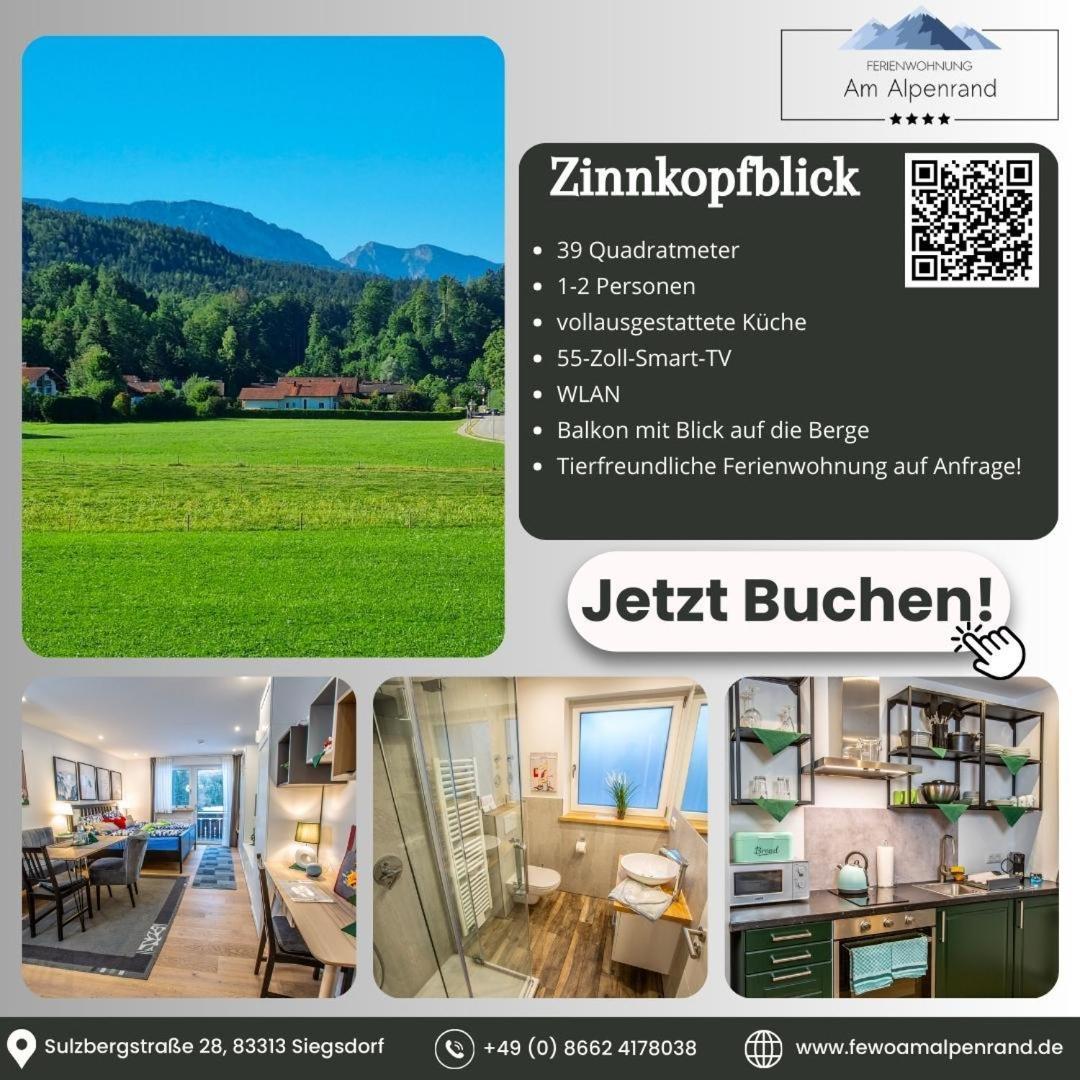 Ferienwohnungen Am Alpenrand ซีกส์ดอร์ฟ ภายนอก รูปภาพ